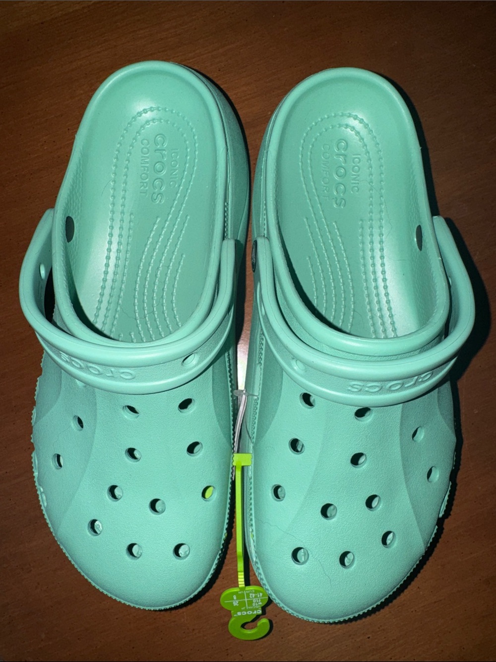 CROCS Baya Playform Clog NWT!